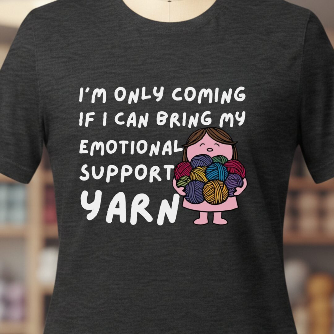 Emotional Support T-Shirt Dark Grey t-shirt