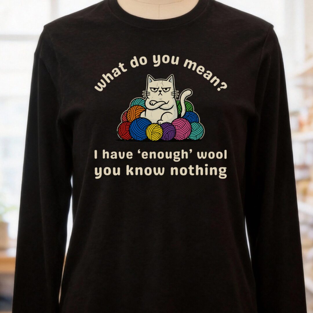 Enough Wool Black Long Sleeve Tee.jpg