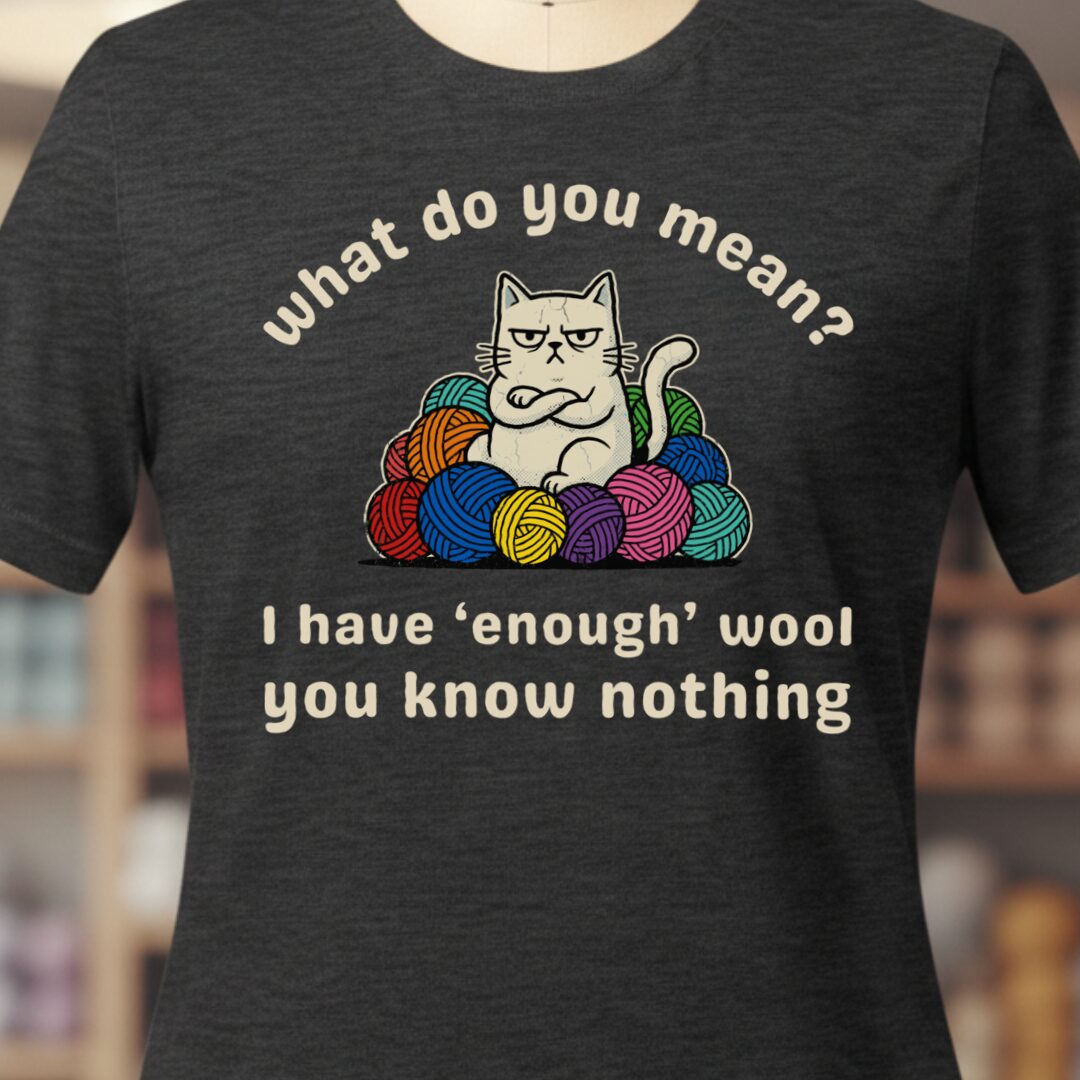 Enough Wool Dark Grey T-Shirt.jpg