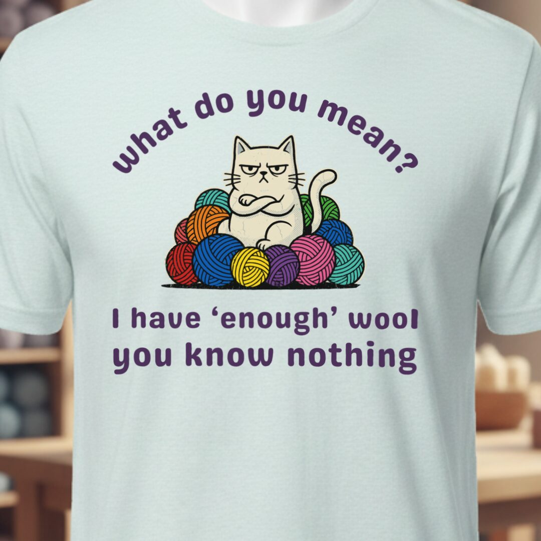 Enough Wool Ice Blue T-Shirt.jpg