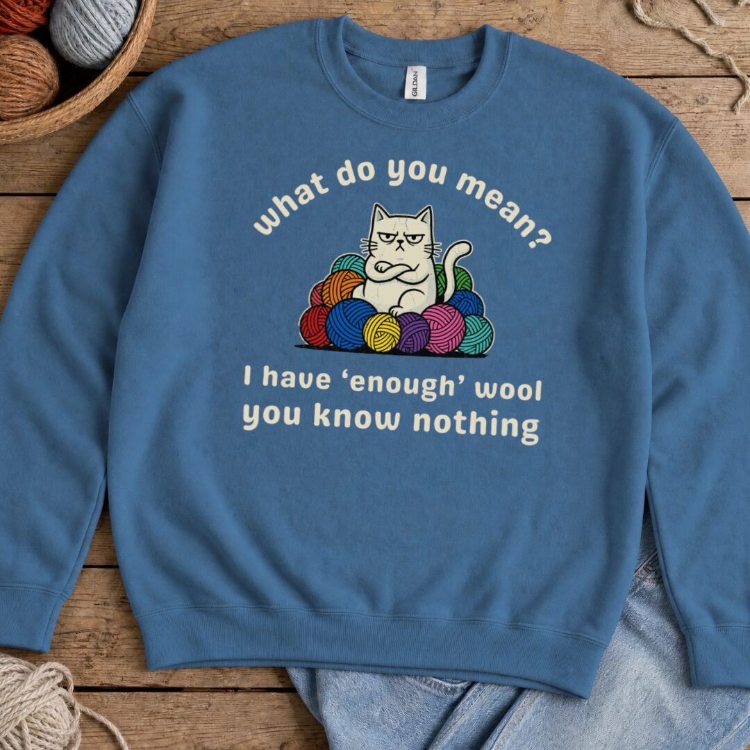 Enough Wool Indigo Blue Sweatshirt.jpg