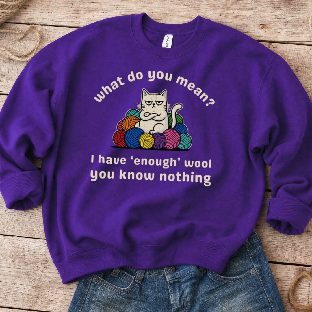 Enough Wool Purple Sweatshirt.jpg