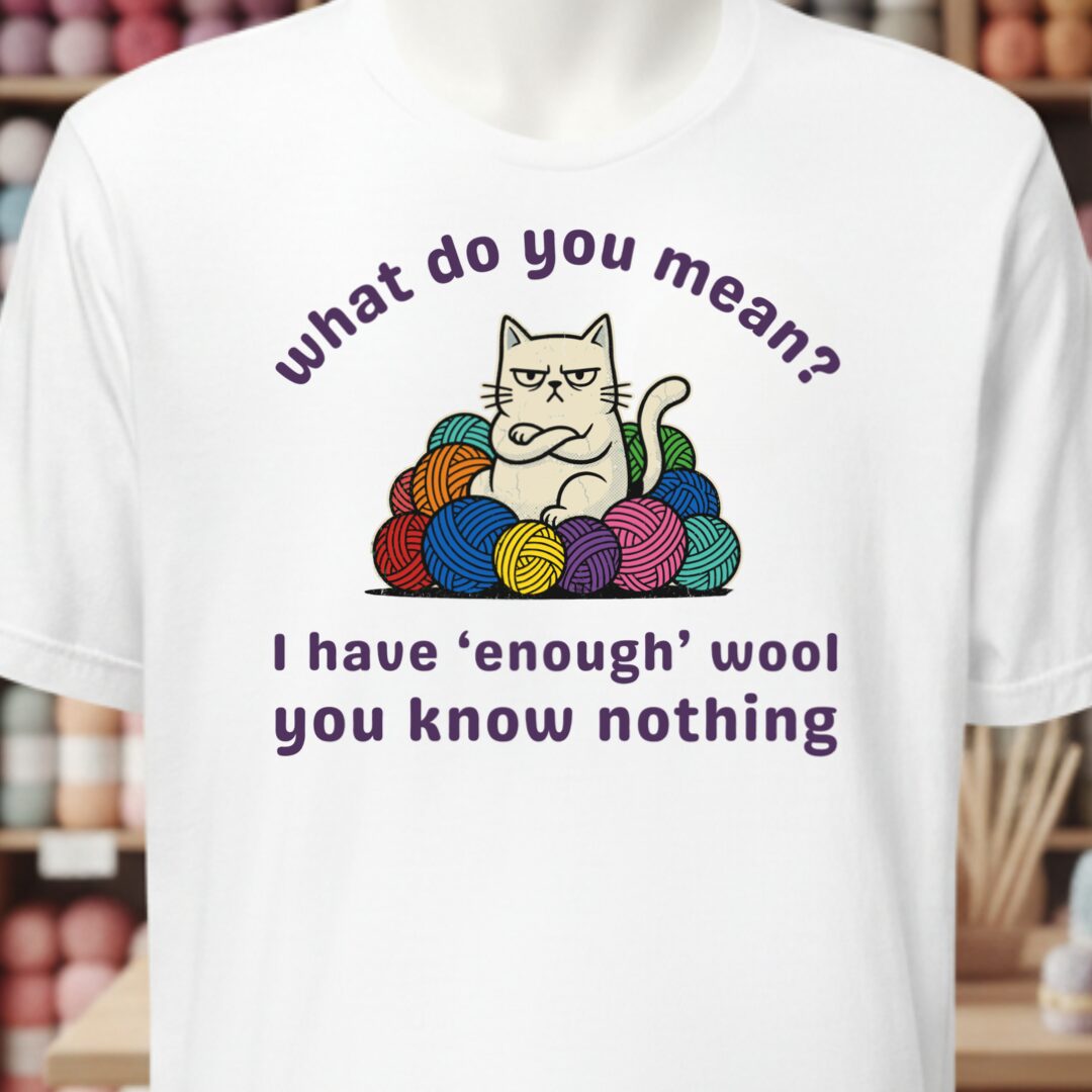 Enough Wool White T-Shirt.jpg