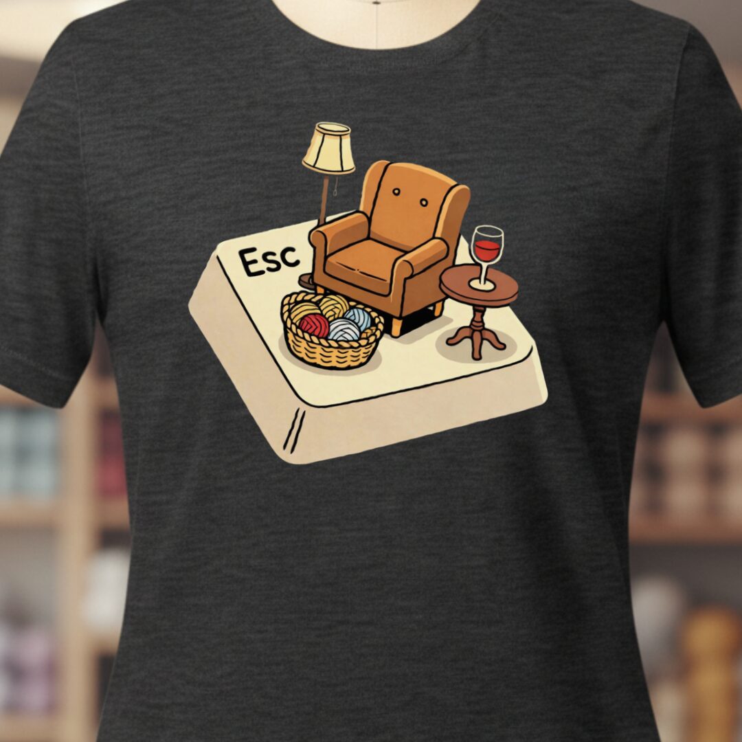 Escape T-Shirt Dark Grey t-shirt