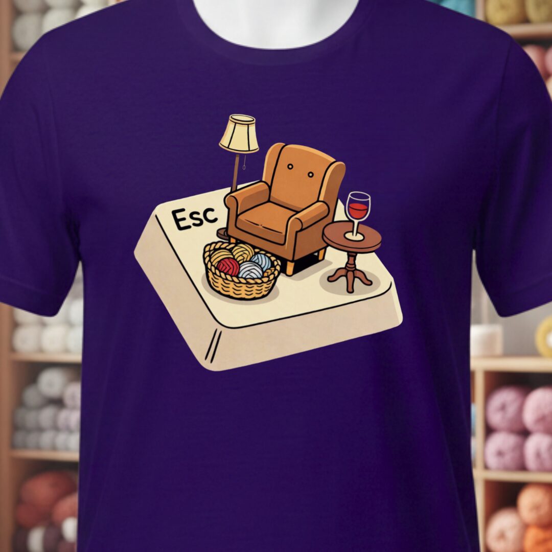 Escape T-Shirt Purple t-shirt