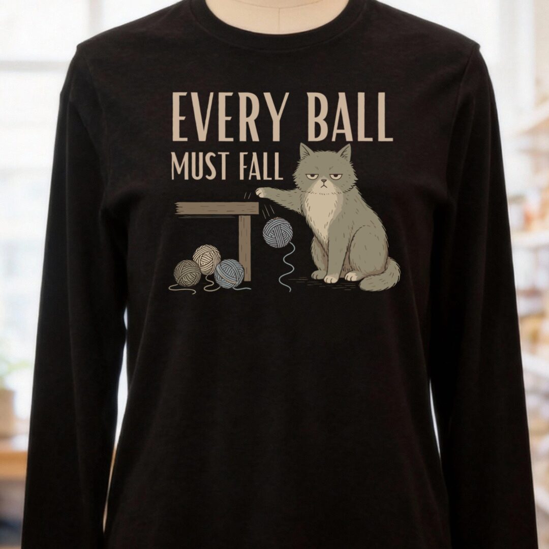 Every Ball Black Long Sleeve Tee.jpg