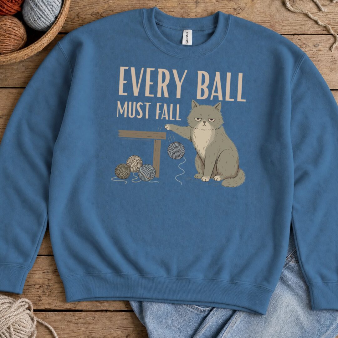 Every Ball Indigo Blue Sweatshirt.jpg