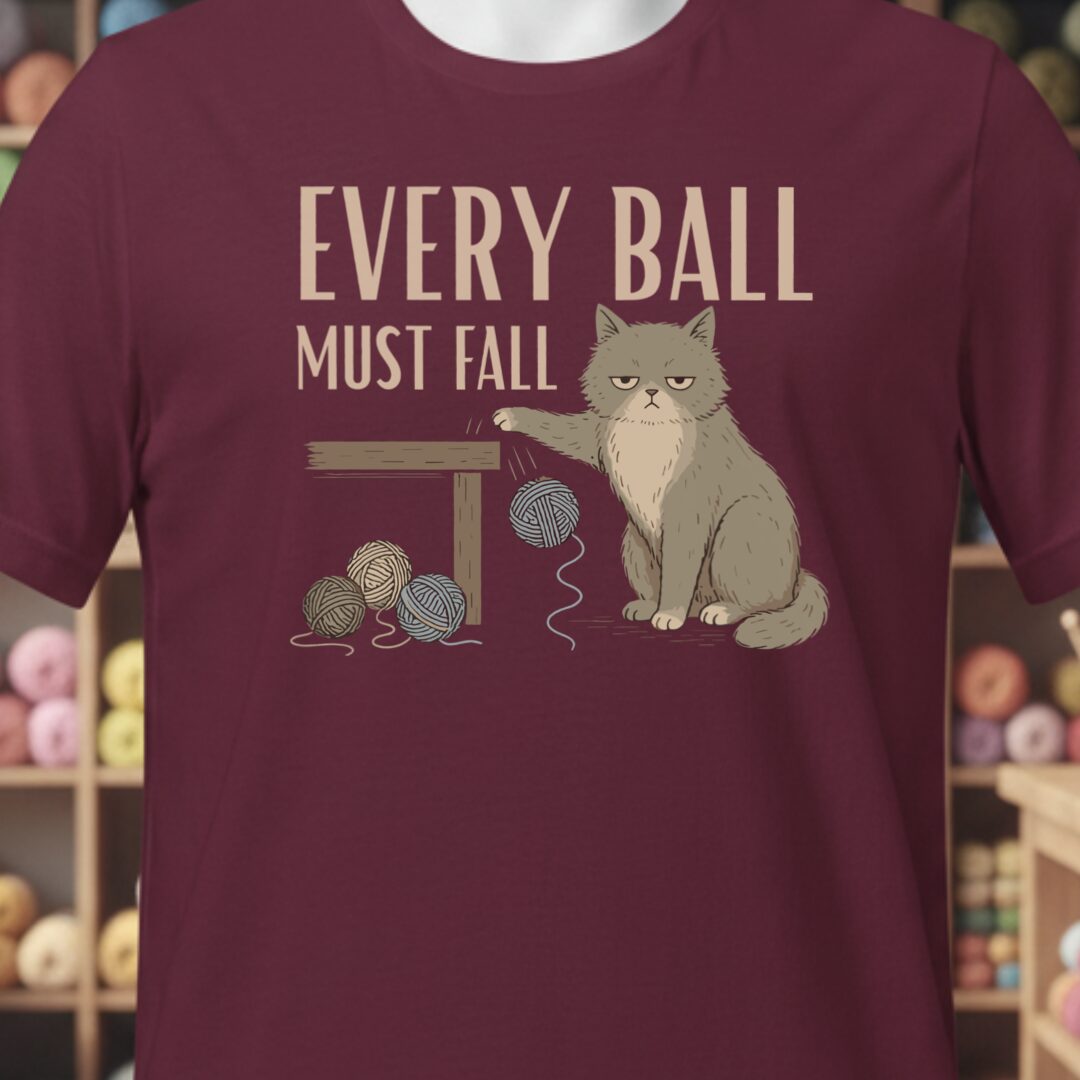 Every Ball Maroon T-Shirt.jpg
