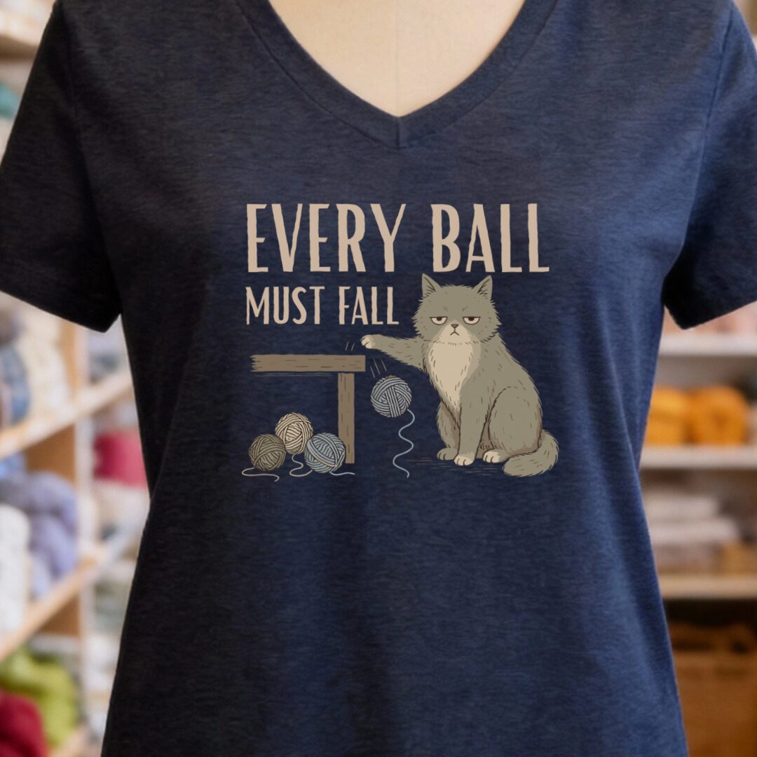Every Ball Navy V Neck.jpg