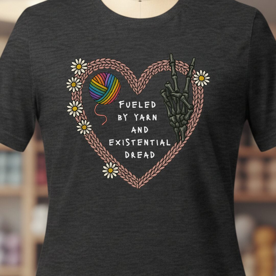 Existential Yarn T-Shirt Dark Grey t-shirt
