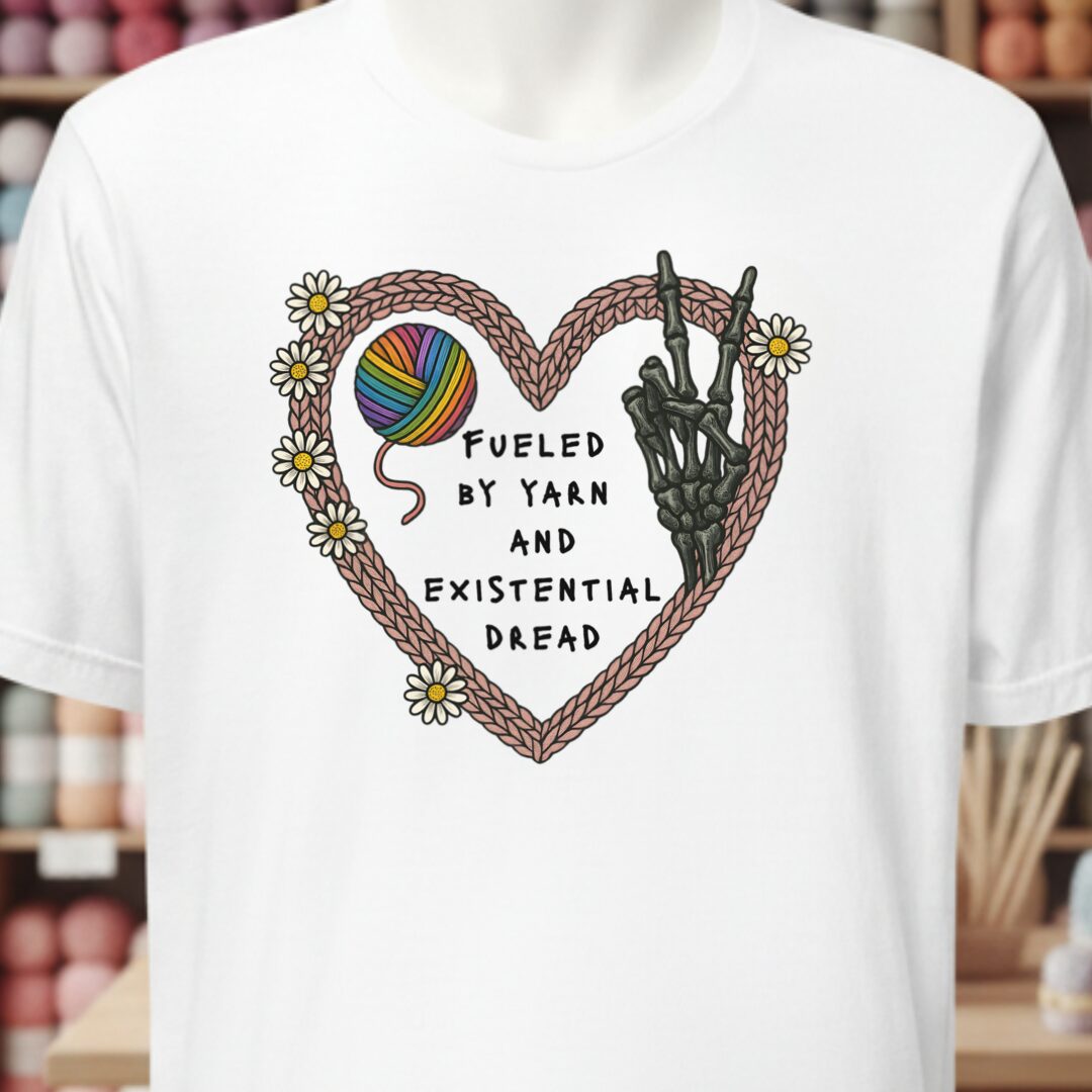 Existential Yarn T-Shirt White t-shirt