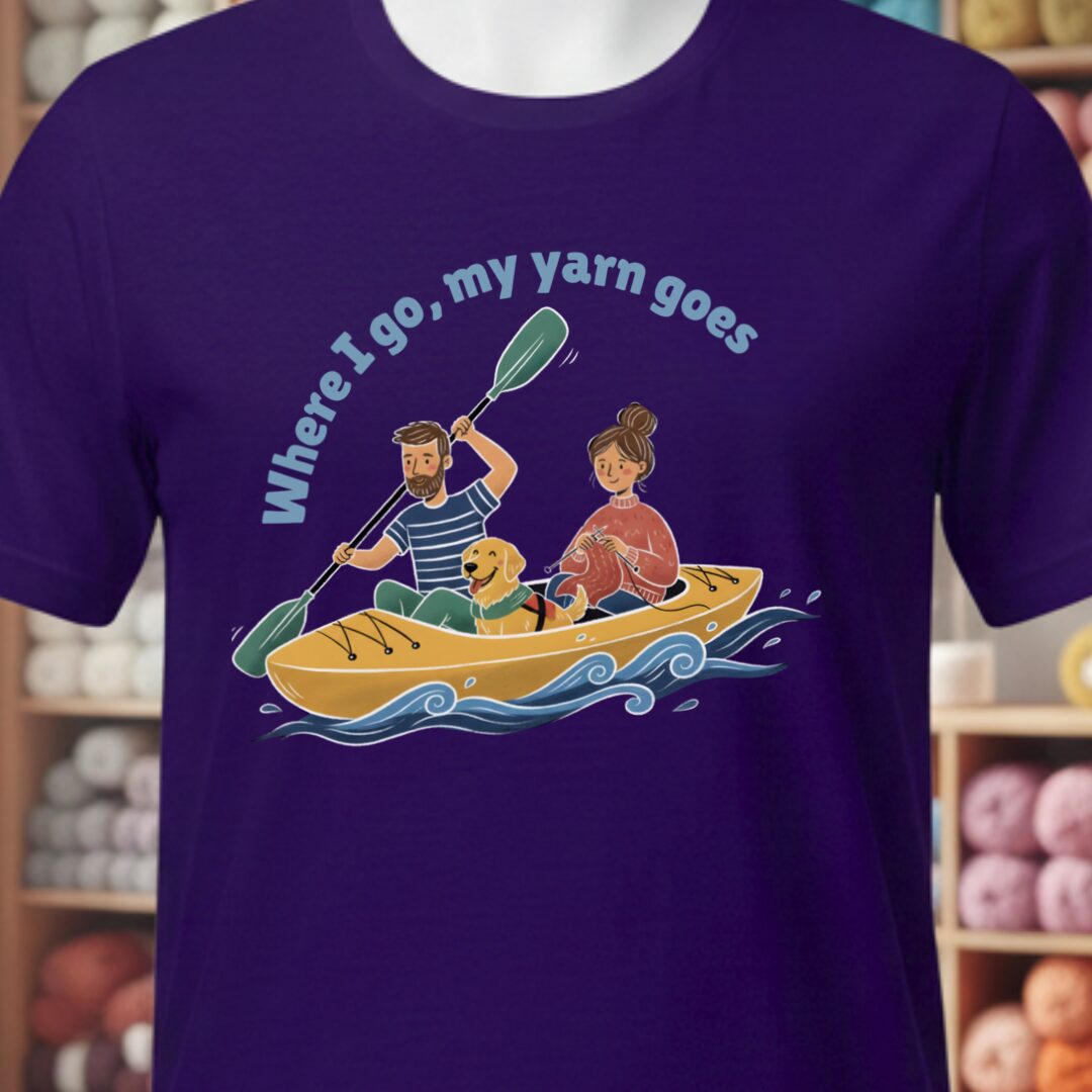 Extreme Crafter T-Shirt Purple t-shirt