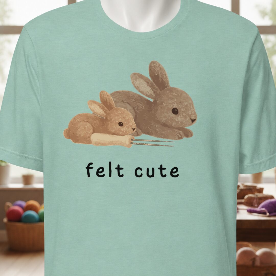 Felt Cute T-Shirt Sea Breeze t-shirt