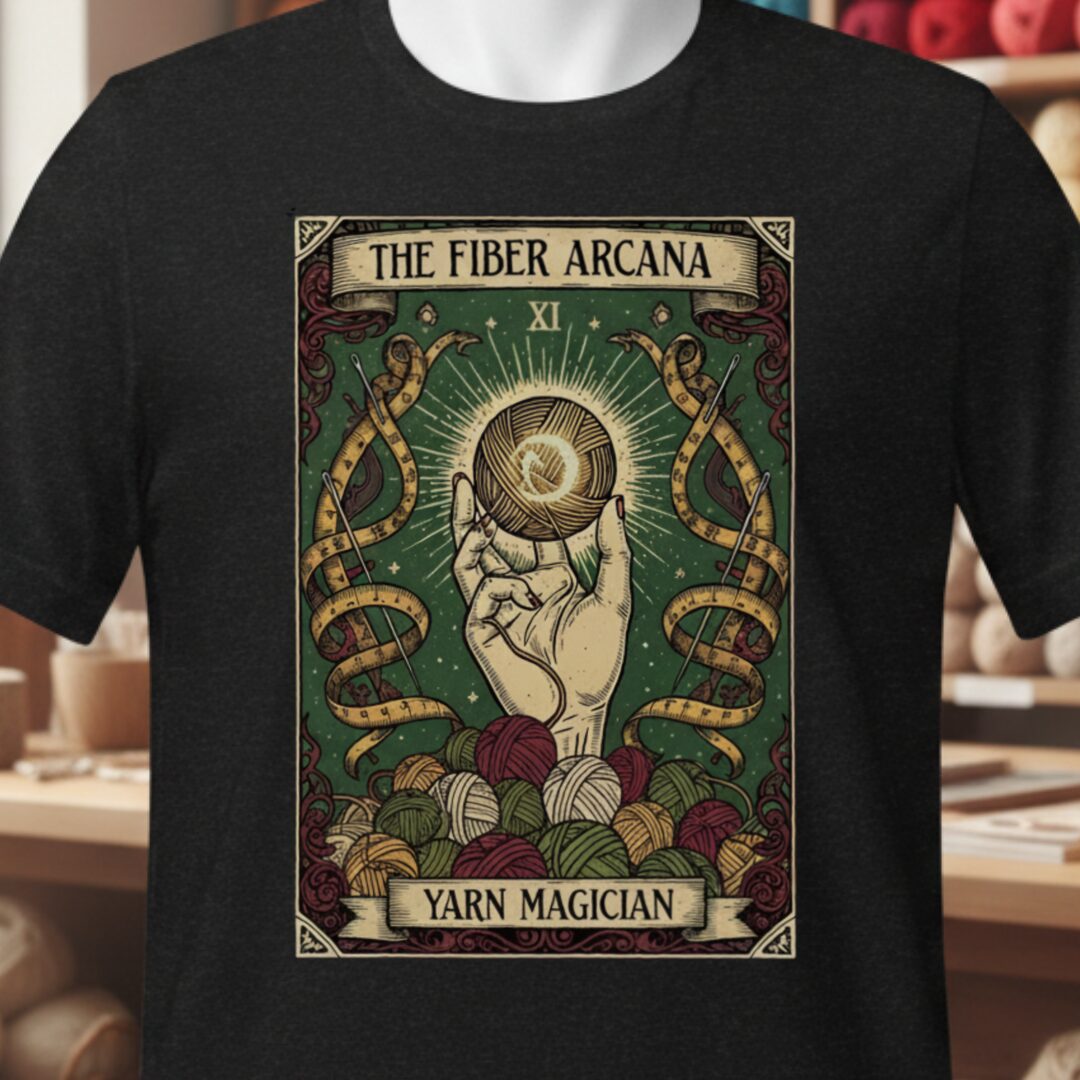 Fiber Arcana T-Shirt Black t-shirt