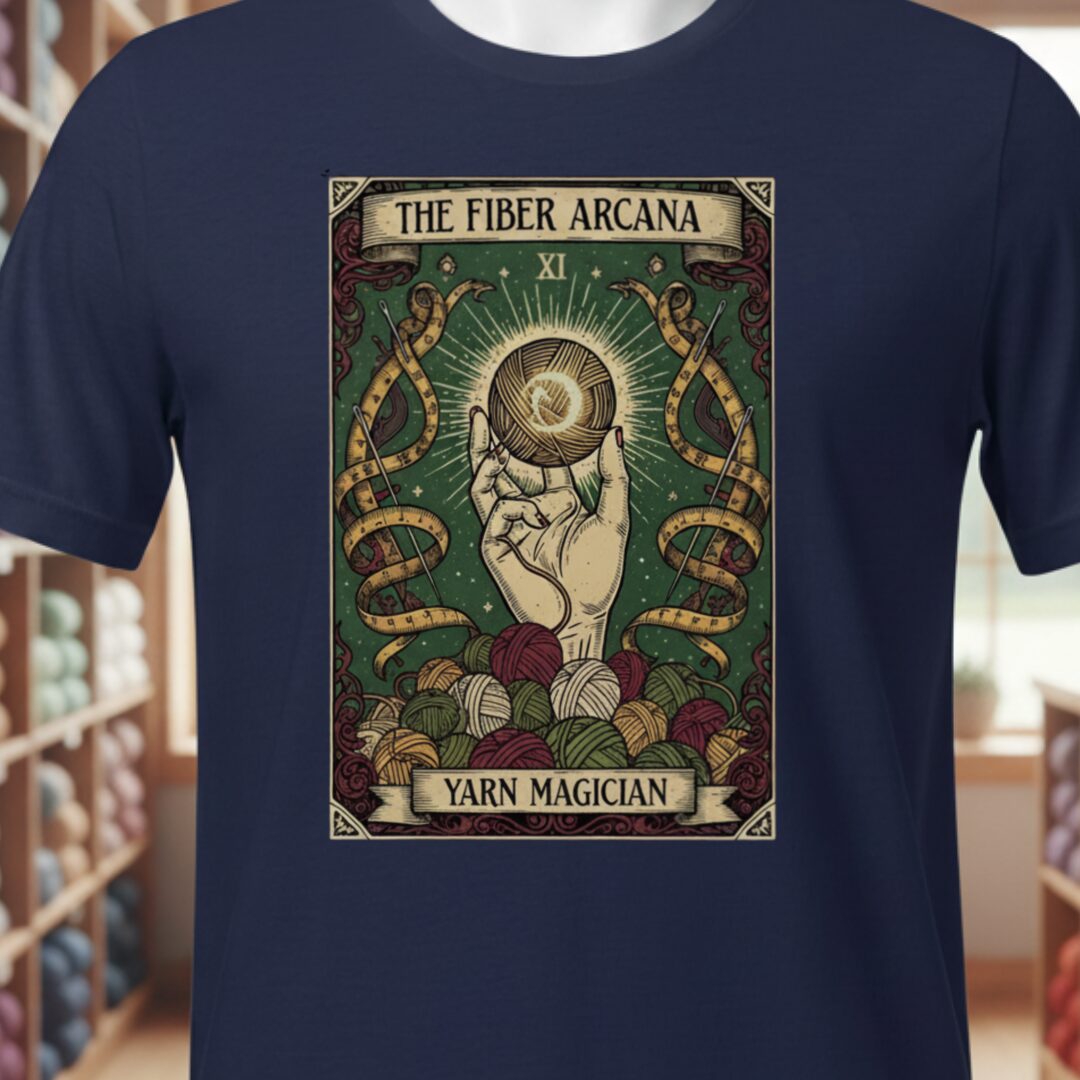 Fiber Arcana T-Shirt Navy t-shirt