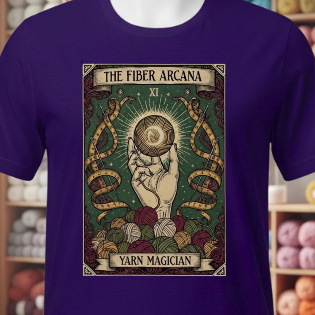 Fiber Arcana T-Shirt Purple t-shirt