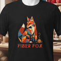 Fiber Fox T-Shirt Black t-shirt