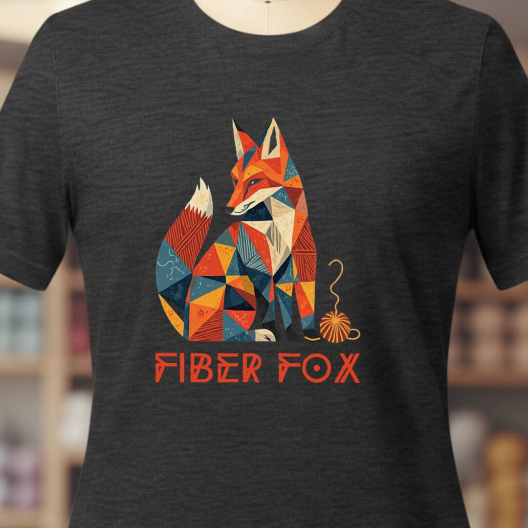 Fiber Fox T-Shirt Dark Grey t-shirt
