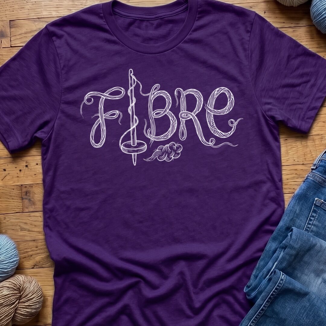 Fibre Text Purple T-Shirt.jpg