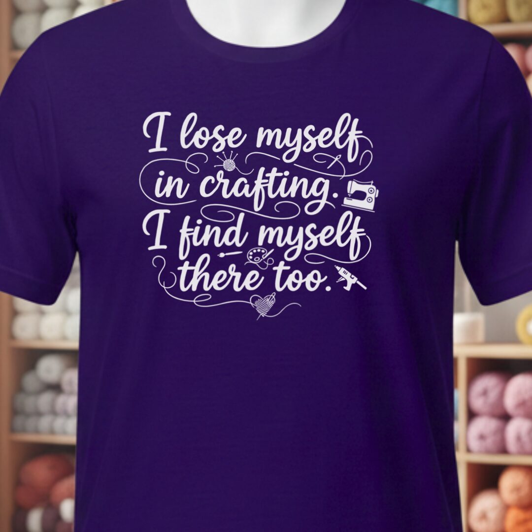 Find Myself T-Shirt Purple t-shirt