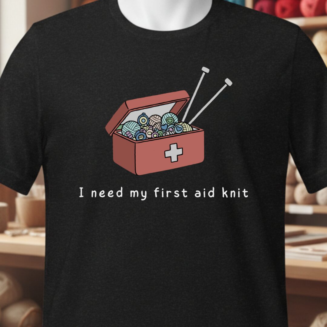 First Aid Knit T-Shirt Black t-shirt