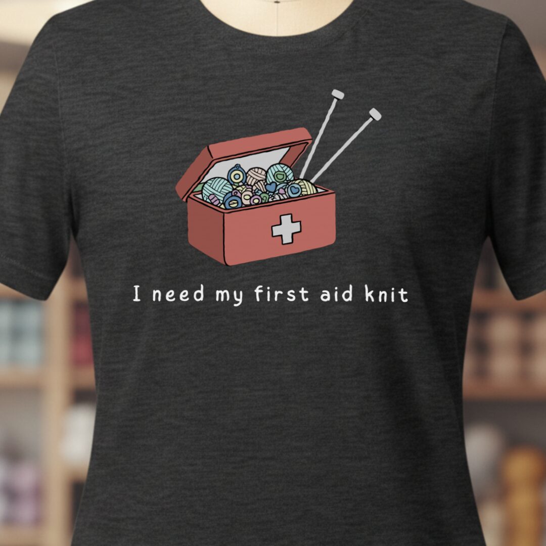 First Aid Knit T-Shirt Dark Grey t-shirt