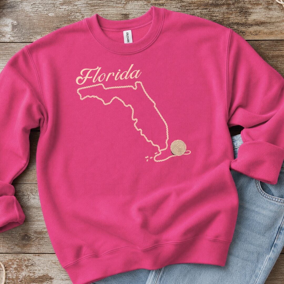 Florida Bright Pink Sweatshirt.jpg