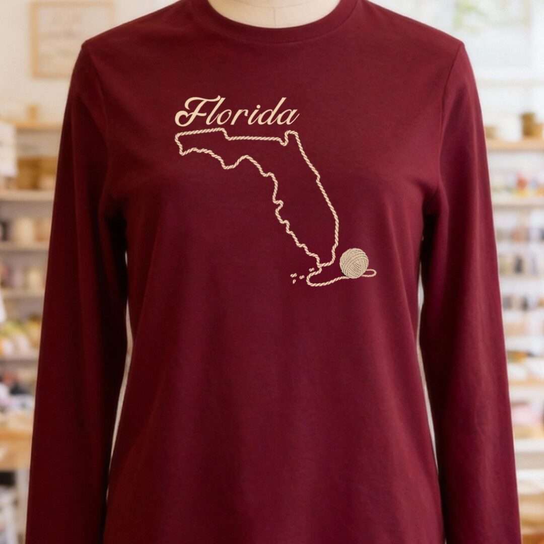 Florida Maroon Long Sleeve Tee.jpg