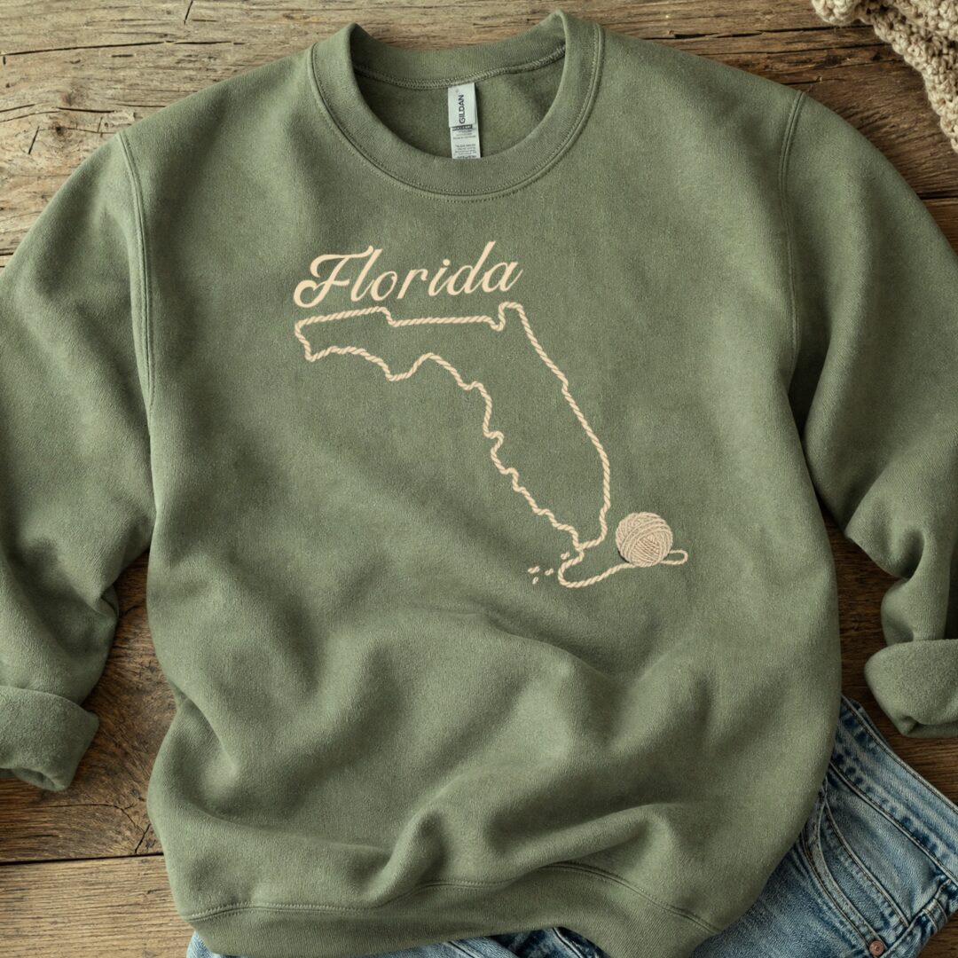 Florida Military Green Sweatshirt.jpg