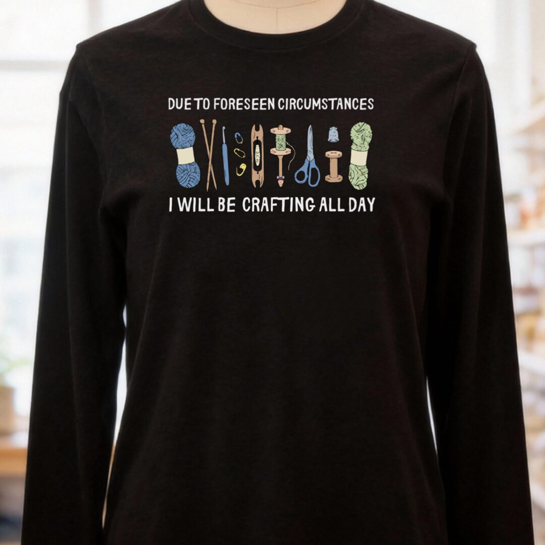 Foreseen Long Sleeve Tee Black t-shirt