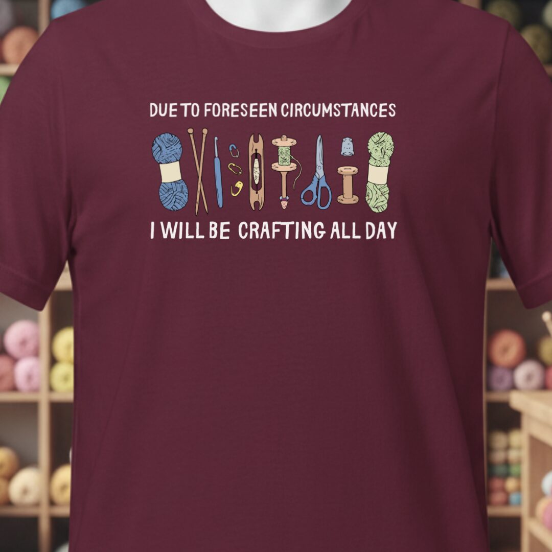 Foreseen T-Shirt Maroon t-shirt