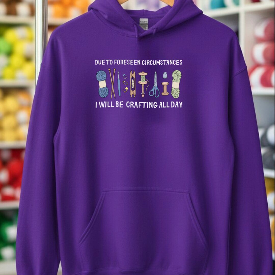 Foreseen Hoodie Purple t-shirt