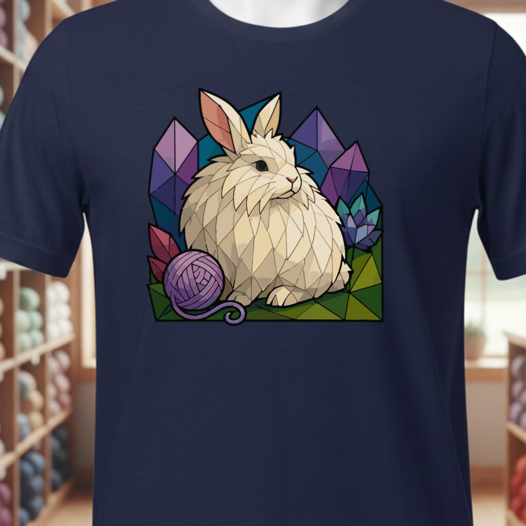GeoAngora T-Shirt Navy t-shirt