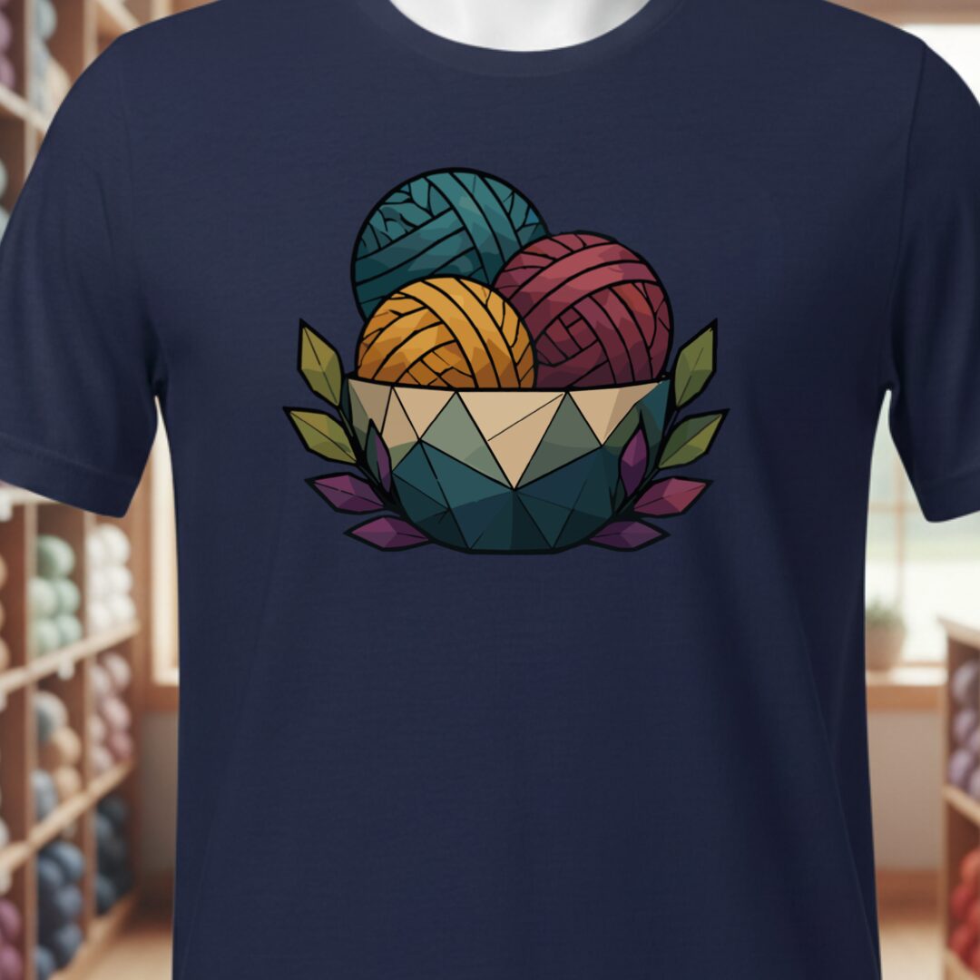 GeoBowl T-Shirt Navy t-shirt