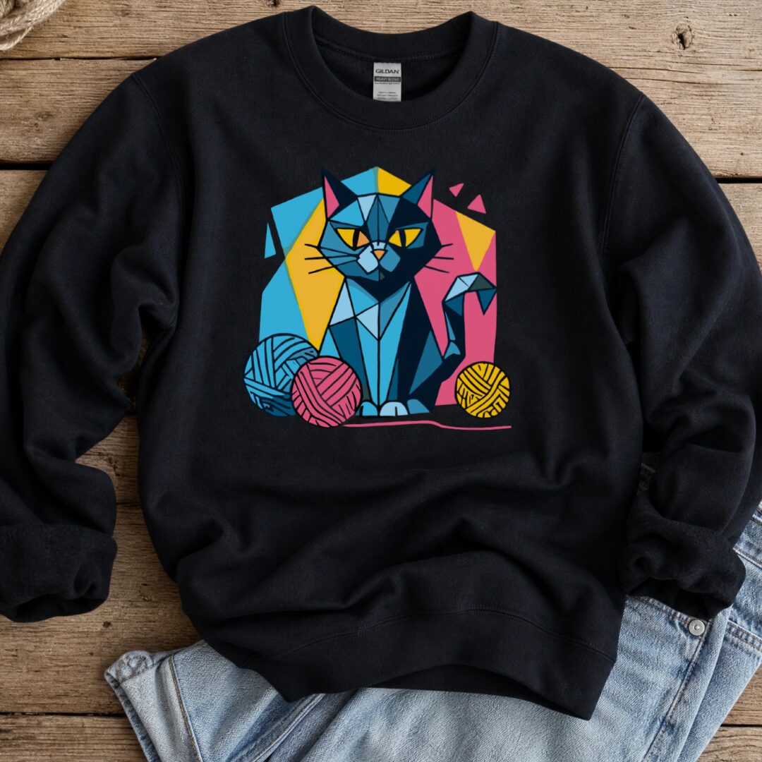 GeoCat Sweatshirt Black t-shirt