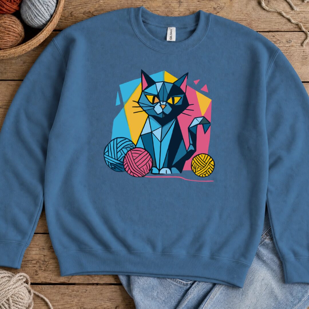 GeoCat Sweatshirt Indigo Blue t-shirt