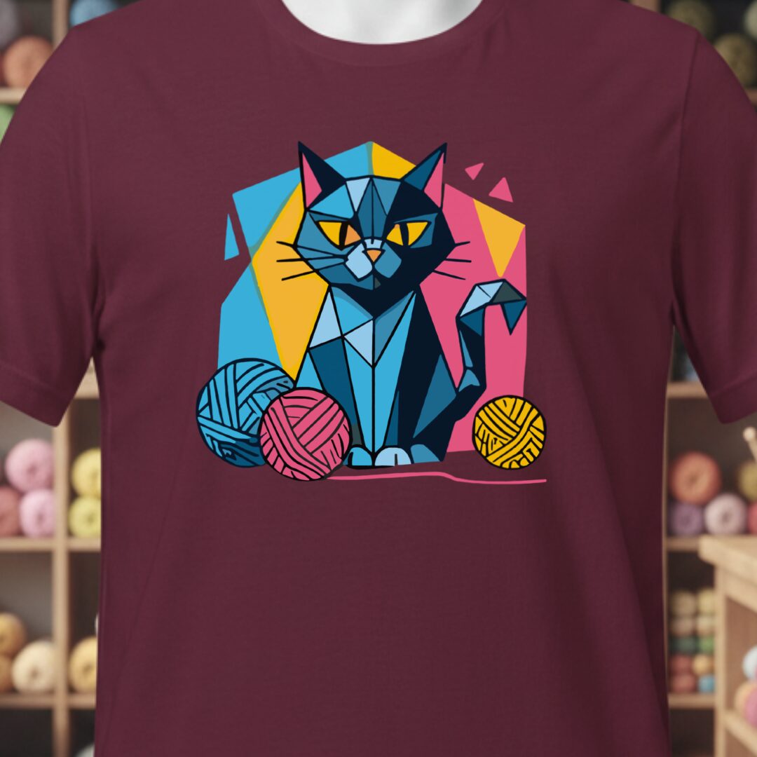 GeoCat T-Shirt Maroon t-shirt