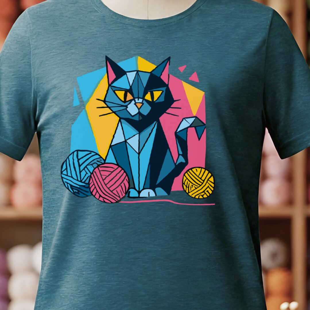 GeoCat T-Shirt Teal Blue t-shirt