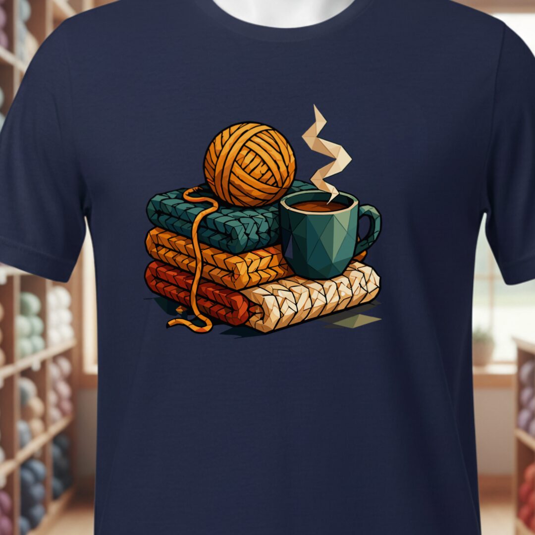 GeoComfort T-Shirt Navy t-shirt