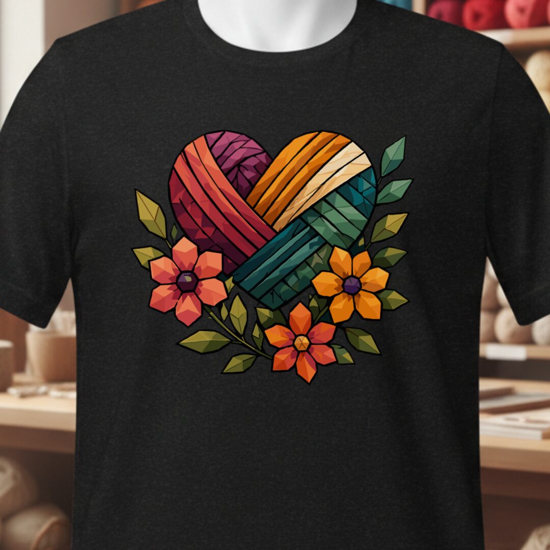 GeoHeart T-Shirt Black t-shirt