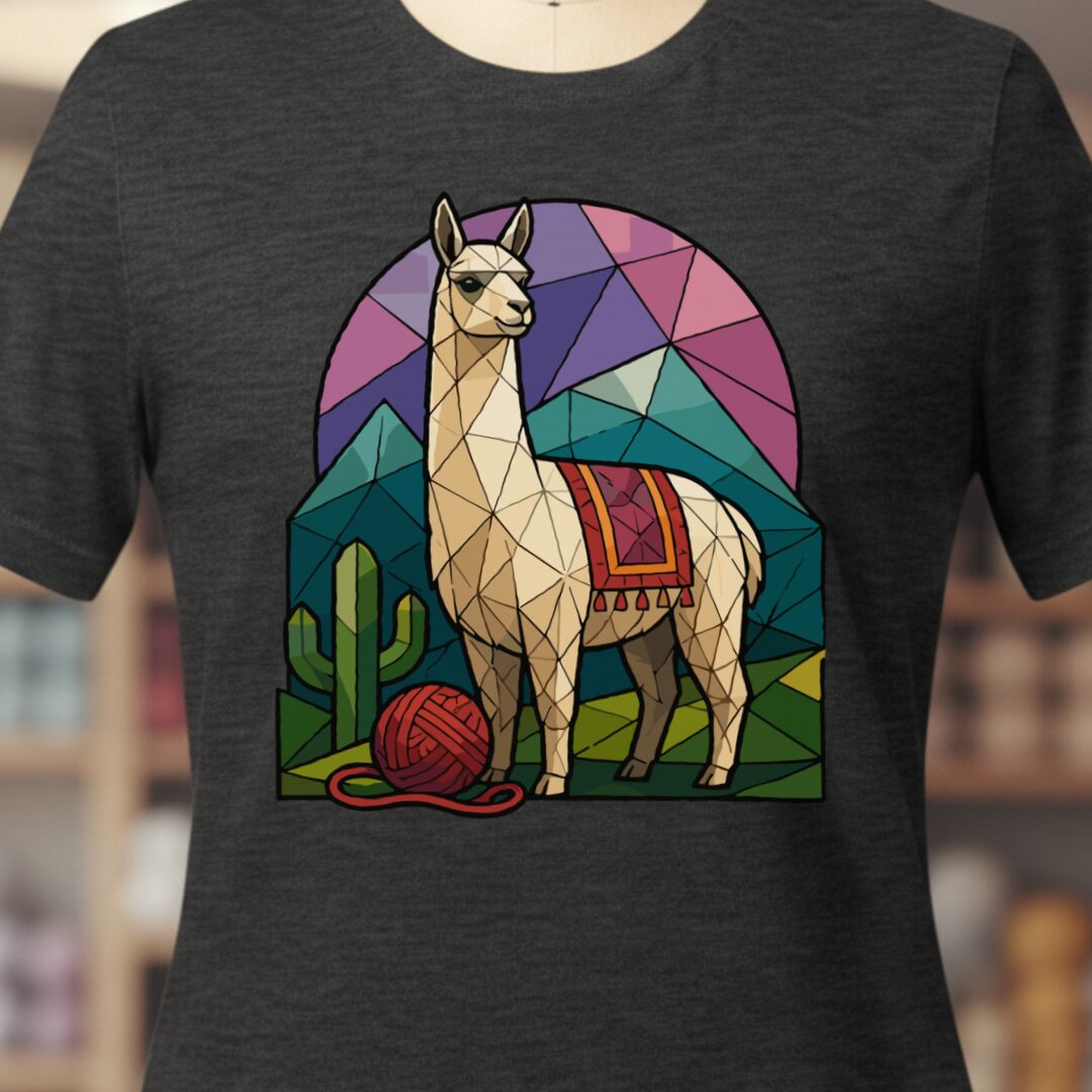 GeoLlama T-Shirt Dark Grey t-shirt