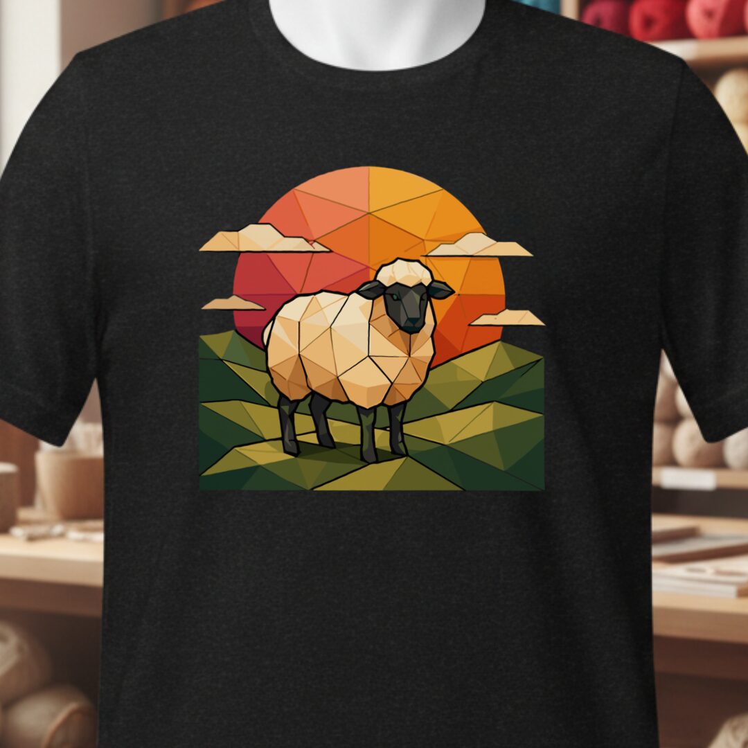 GeoSheep T-Shirt Black t-shirt
