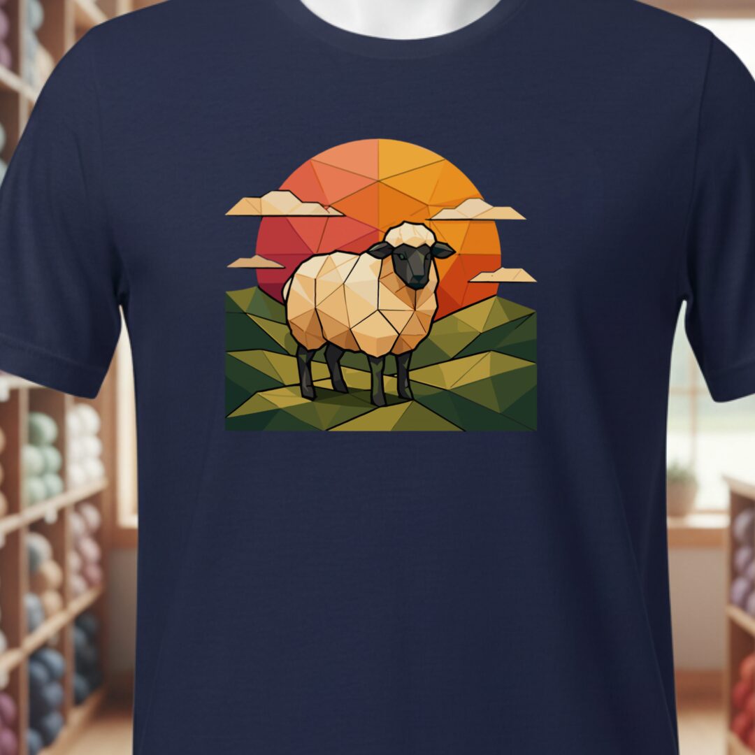 GeoSheep T-Shirt Navy t-shirt