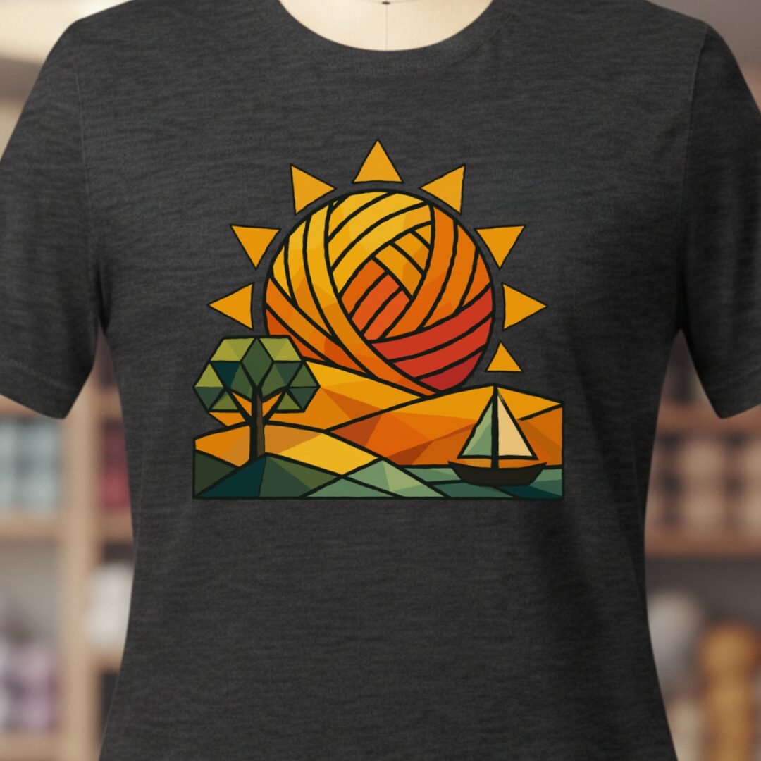 GeoSunrise T-Shirt Dark Grey t-shirt
