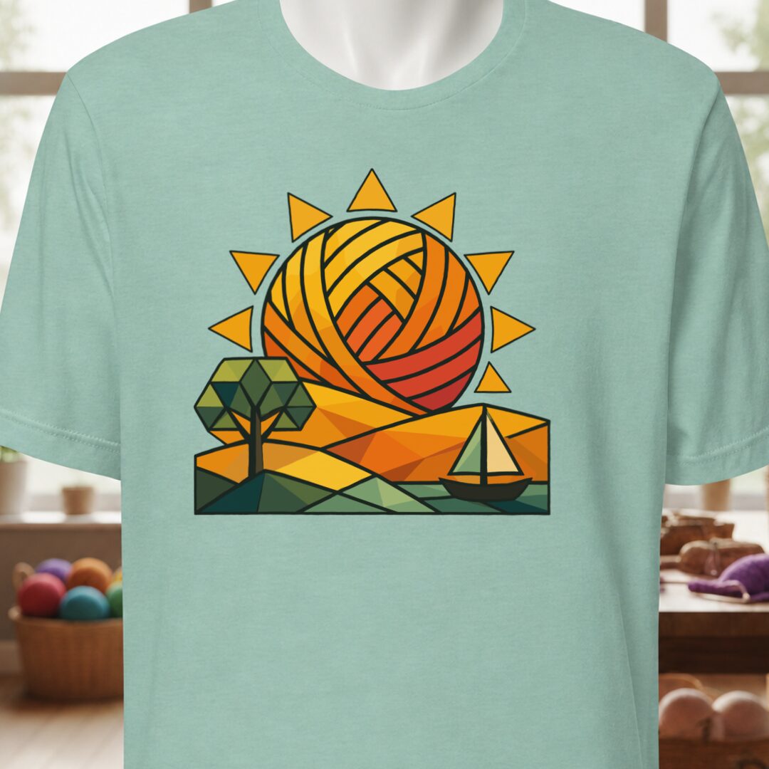 GeoSunrise T-Shirt Sea Breeze t-shirt