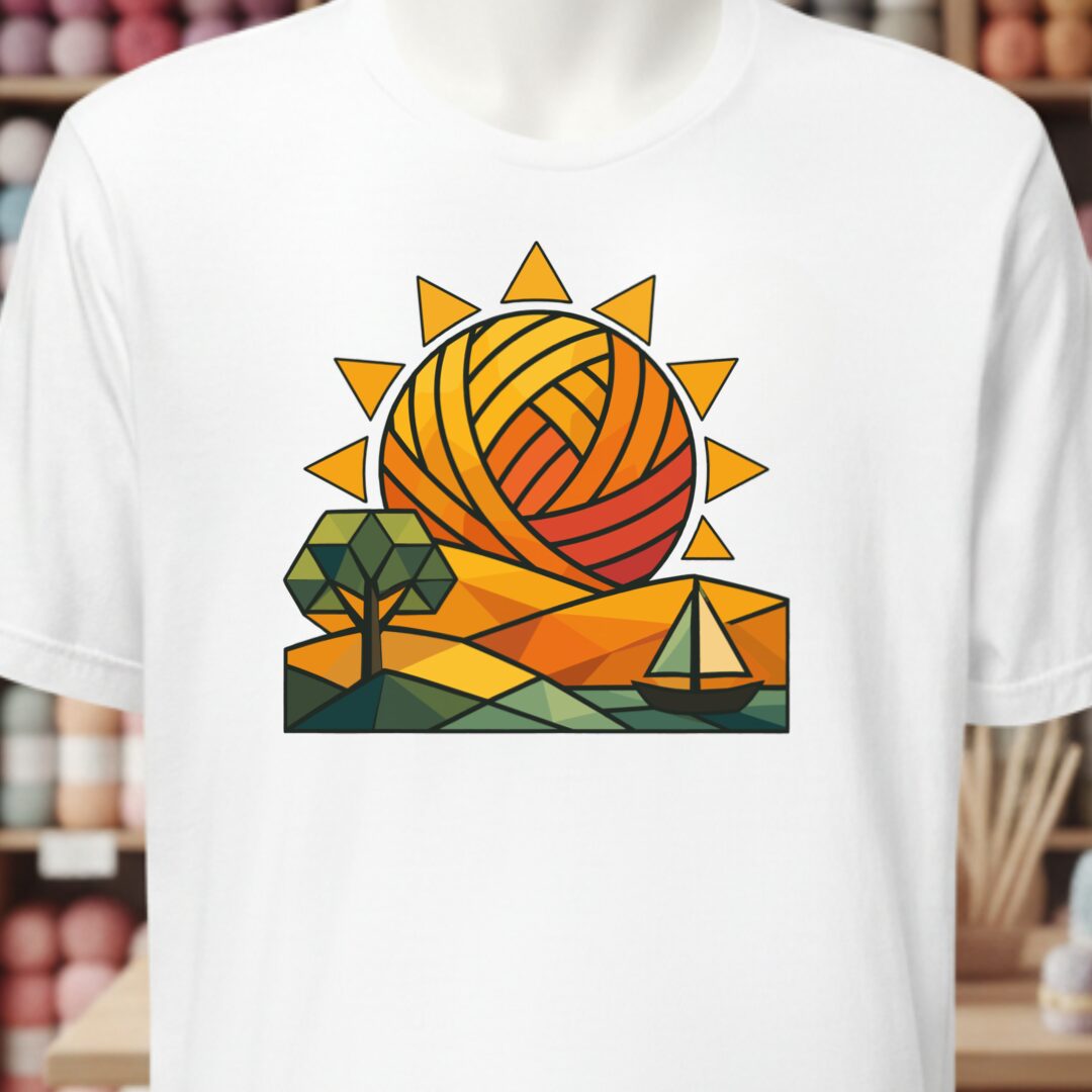GeoSunrise T-Shirt White t-shirt
