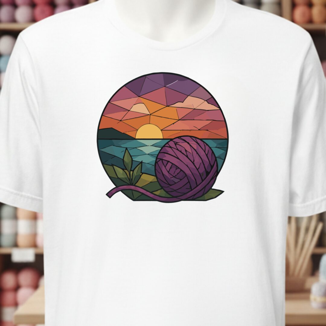 GeoSunset T-Shirt White t-shirt