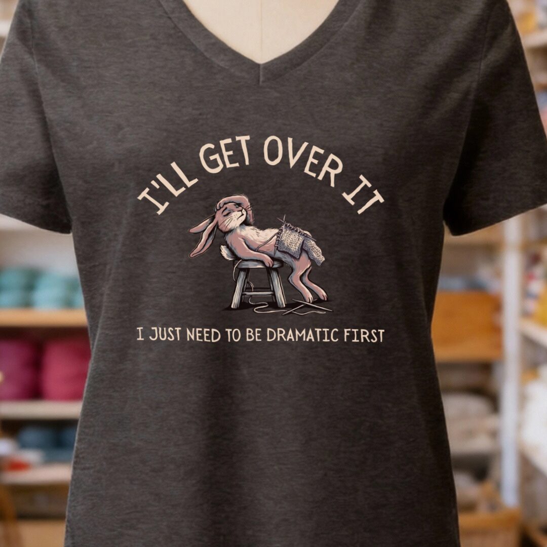Get Over it Dark Grey V Neck.jpg