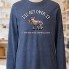 Get Over it Heather Navy Long Sleeve Tee.jpg