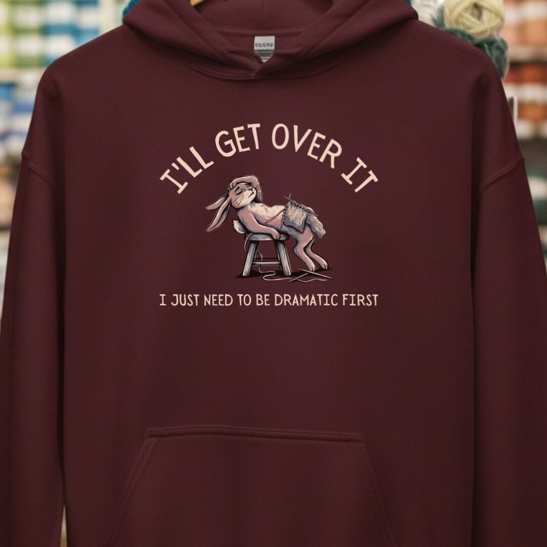Get Over it Maroon Hoodie.jpg